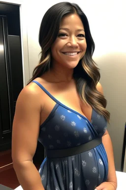 Gina Rodriguez 9 months pregnant