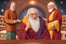 mutassad meg a szimulált valóságot, az univerzum teremtését Jézus találkoznak Dalai Lámaés Darwin, meg Viktor Orbán