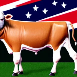 hillary clinton as a cow