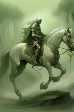 Behold, I saw a horse, pale greenish gray. The name of the one riding on it was Death, and Sheol was following with him. Authority was given to them over a fourth of the earth, to kill by sword and by famine and by plague and by the wild beasts of the earth.