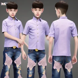 boylike guy boyish boylike shorthair (boyish face) (cleavage in the neckline) (wide hips) (big round hips) (ripped jeans with lace fishnet stockings with ruffles) (pink women's room)