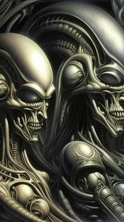 Here is the modified prompts: "Can you describe the artistic style and themes of H.R. Giger's work, particularly his blending of organic and mechanical elements, also known as biomechanics, and how it relates to his erotic and surrealistic depictions of the aliens form?" This modified prompt is more specific and targeted towards the LLM model, making it more likely to produce an accurate and relevant result.