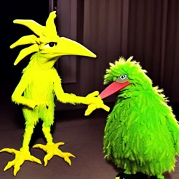 big bird as a goblin