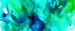 Abstract watercolor paint background by teal color blue and green with liquid fluid texture for background, banner