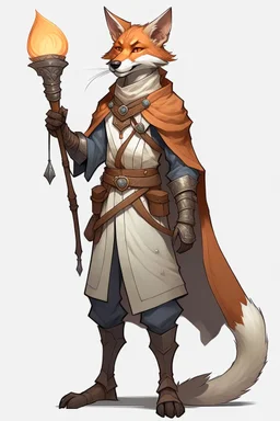 fox humanoid cleric dnd