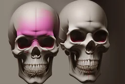 glitch skull by pontormo