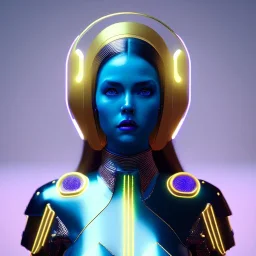 woman, glow eyes, blue, made up face, decorative feathers, retro futuristic, latex coat, soft color, highly detailed, art stations, concept art, smooth, unreal engine 5, god rays, ray tracing, RTX, lumen lighting, ultra detail, volumetric lighting, 3d, finely drawn, high definition, high resolution.