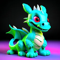cute dragon 3D