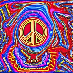 PEACE electric guitar PEACE psychedelic hippie trippy acid LSD PEACE GUITAR peacesign HIPPIE FLAG JIMI HENDRIX