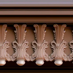 Spanish corbel roof