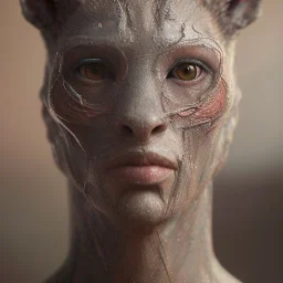 close up portrait of aetheral female, fine detail, highly intricate, modern surrealism painting, defined cracks and breaks, high-quality, volumetric lighting, 8k, ultrahd, George Grie, Marco Escobedo, avoid nsfw