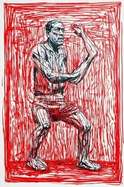 victimhood Olympics; a surrealistic interpretation of Philip Guston