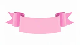 ribbon graphic element with added rough canvas texture