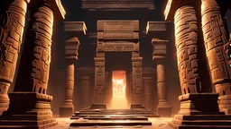 mortal kombat location egyptian temple reference horror art 8k