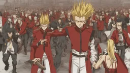 The Vash Stampede in the blood