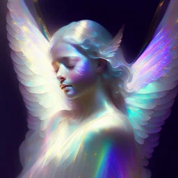 iridescent angel