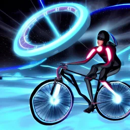 tron bicycle fight