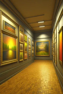 3D-shot Museum of Paintings