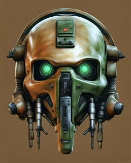 photorealistic, military cybernetics, weapons test, military colors, browns, beige, green, rust