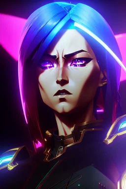 Futuristic manga cyborg, portrait from waist up, intricate eyeliner, vibrant eyeshadow, clear completion, soft lighting, 4k resolution, intricate details, insanely detailed, colorful cityscape background, masterpiece, expert, cinematic smooth, retroanime style, realistic details, no helmet, pastel hair color