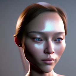 Girl face, shiny skin, unreal engine 5, 8k resolution, photorealistic, ultra detailed