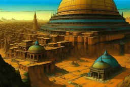 ancient arabian lost city by moebius