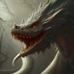 anthropomorphic scary dragon 8k, full hd, hdr, by kinkade