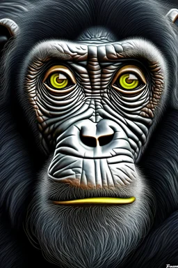 A highly detailed portrait photograph monkey d Ruffy