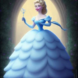 tim burton style cinderella