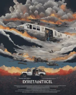 **Cinematic Illustration:** In the aftermath of terrorist attacks, threads of redemption weave through the fabric of society, binding individuals in a common pursuit of peace. Through a tapestry of narrative threads and visual artistry, the film explores the journey of reconciliation and resilience in the face of adversity. **Appearance:** Art ideas that encapsulate the essence of emergency evacuation, aid supply, and prompt execution of safety and self-defense training, and mitigating the after