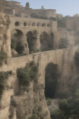 The bridge of Ronda Spain,