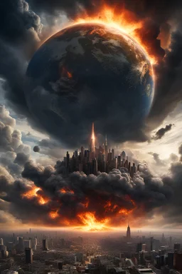 Incredibly detailed image depicts the catastrophic end of the world