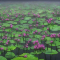 Tim Burton's Lotus flower