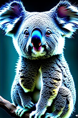 Koalas with huge fangs, living in the ethereal plane