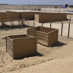 Sand box prison