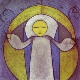 Es gibt ein Bild von Klee, das Angelus Novus heisst. Ein Engel ist darauf dargestellt, der aussieht, als wäre er im Begriff, sich von etwas zu entfernen, worauf er starrt. Seine Augen sind aufgerissen, sein Mund steht offen und seine Flügel sind aufgespannt. Der Engel der Geschichte muss so aussehen. Er hat das Antlitz der Vergangenheit zugewendet. Wo eine Kette von Begebenheiten vor uns erscheint, da sieht er eine einzige Katastrophe, die unablässig Trümmer auf Trümmer häuft und sie ihm v