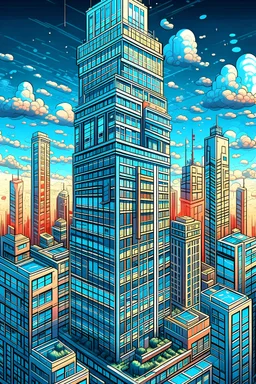 Dream city skyscraper