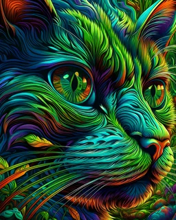a simulation of dizzy and vertigo cannabis feeling in the first person point of view when looking at a beautiful cat. colorful. Intricate details, modern contemporary art, abstract, ultra hd, realistic, vivid colors, highly detailed, HD drawing, pen and ink, perfect composition, beautiful detailed intricate insanely detailed octane render trending on artstation, artistic photography, photorealistic concept art, soft natural volumetric cinematic perfect light, ultra hd, realistic, vivid colors, h