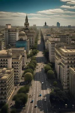 Retrato de la ciudad de argentina