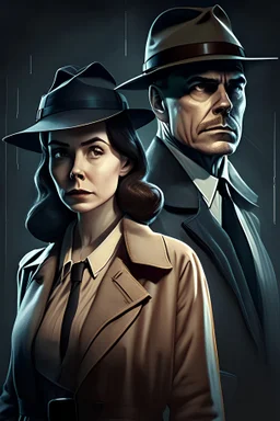 A male investigator and a female investigator
