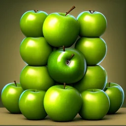 green apples