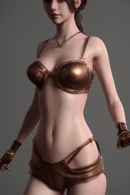 steampunk girl body anormal