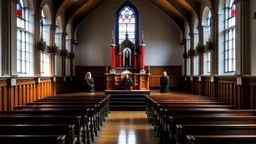 music in a Faroese church