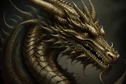 dragon barock portrait