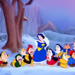 snow white and the seven dwarfs