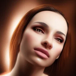 a beautiful woman with a beautiful hair style putting on makeup , dramatic, dramatic lighting, volumetric lighting, hyperrealism, 8k, high quality, photorealistic, lot of details