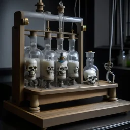 machine for making ghosts in bottles