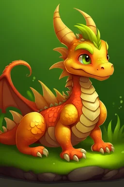 cute mature dragon