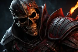 a hideous undead warrior. burned skin. blood. bile. melted fat. broken bones. bleeding eyes. crushed skull. broken fangs. broken jaws. broken armor. gloves. intense horror. blind terror. scared to death. exquisite realism, a masterpiece, fantasy concept art, dynamic lighting, hyperdetailed, intricately detailed, deep color, Unreal Engine, volumetric lighting, Epic cinematic brilliant stunning intricate meticulously detailed dramatic atmospheric maximalist digital matte painting