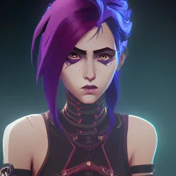 Girl cyberpunk is a thing of beauty